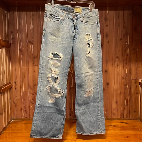Vintage Hollister Distressed Jeans 30x30 - Picture 1 of 4